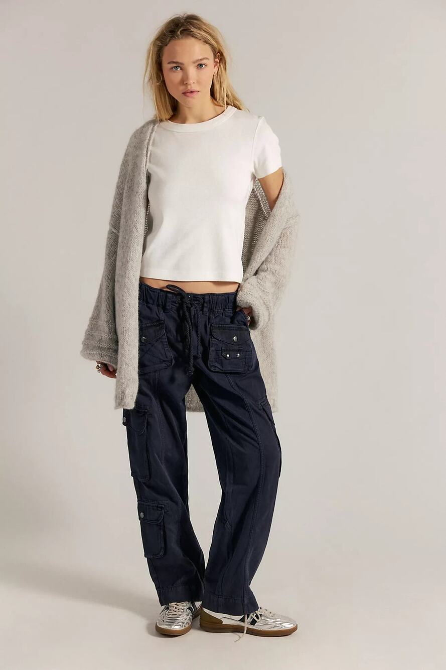 Free People Tahiti Pull-On Cargo Pants